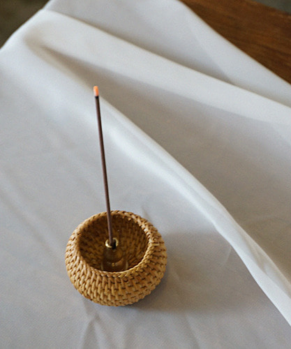 rattan incense set
