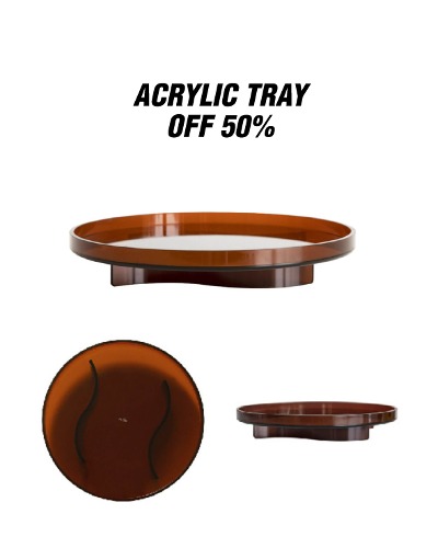 Acrylic Tray - Circle